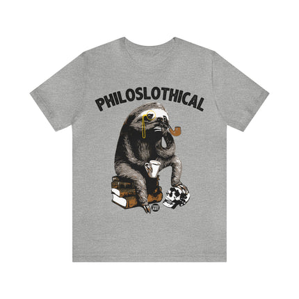 Philoslothical Sloth Unisex Short Sleeve Tee