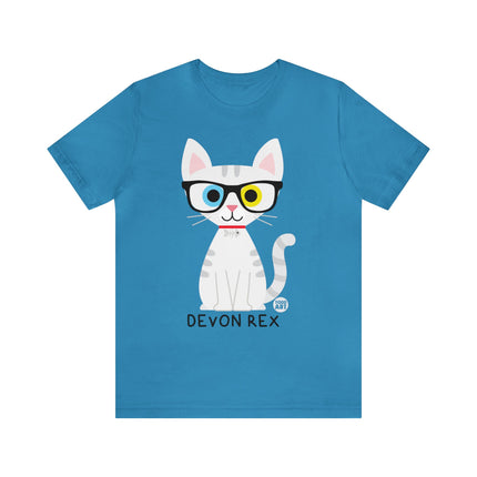 Bow Wow Meow Devon Rex Unisex Tee