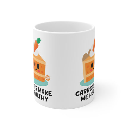 Carrot Cake Healthy Ceramic Mug