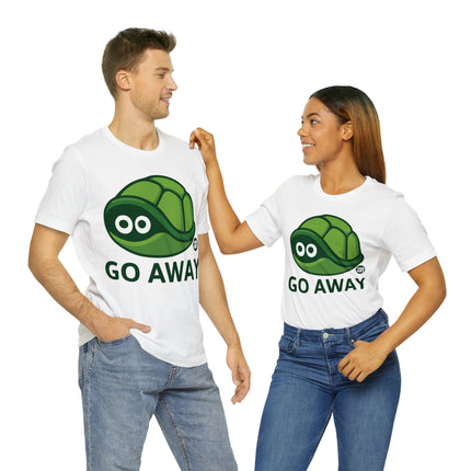 Go Away Turtle Unisex Short Sleeve Tee