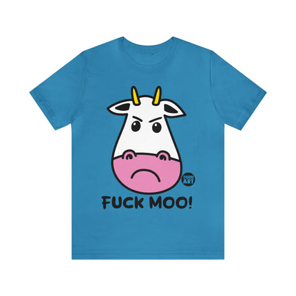 Fuck Moo Cow Unisex Short Sleeve Tee