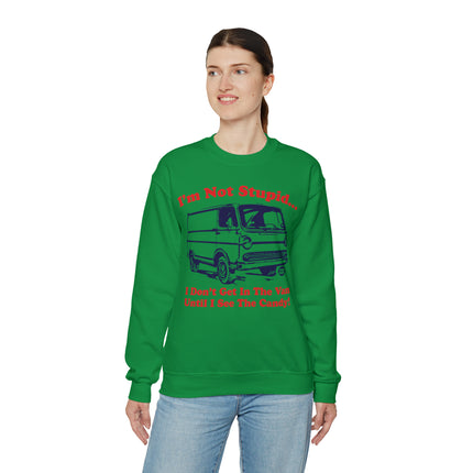 Not Stupid Candy First Candy Van Crewneck Sweatshirt