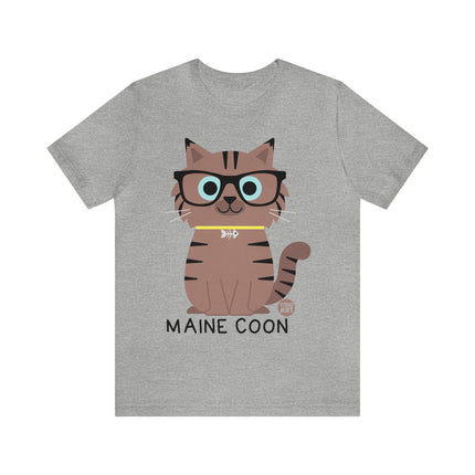 Bow Wow Meow Maine Coon Unisex Tee