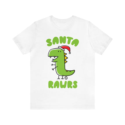 Santa Rawrs Christmas Unisex Tee