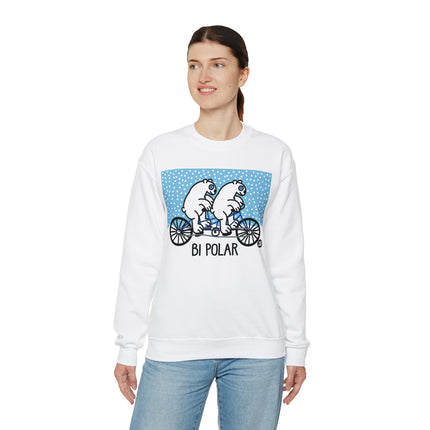 Bi Polar Bears Crewneck Sweatshirt