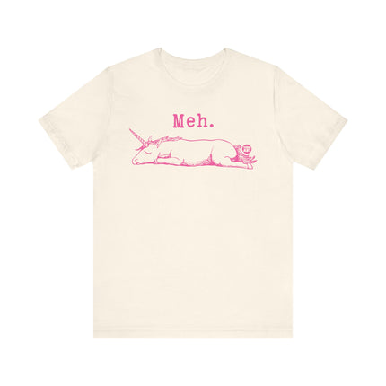 Meh Unicorn Tee, Funny Unicorn Tshirt