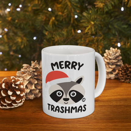 Merry Trashmas Xmas Ceramic Mug