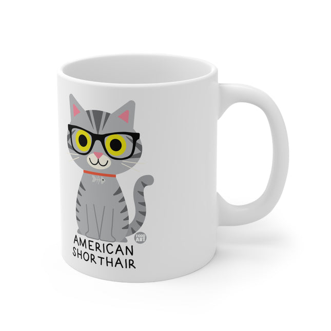 Bow Wow Meow American Shorthair Ceramic Mug