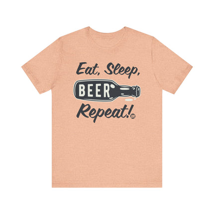 Eat Sleep Beer Repeat, Funny Beer Drinker Tees, Beer Lover Shirt Gift