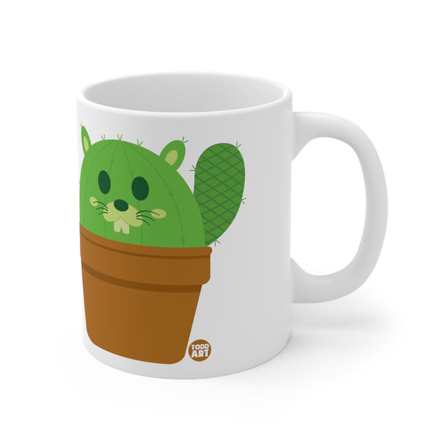 Cactimals Beaver Ceramic Mug