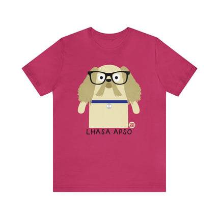 Bow Wow Meow Lhasa Apso Unisex Tee