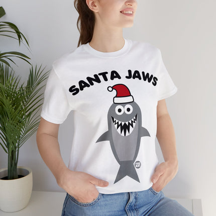 Santa Jaws Christmas Unisex Tee