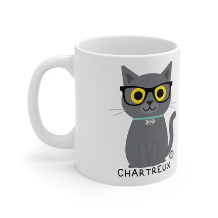 Bow Wow Meow Chartreux Ceramic Mug