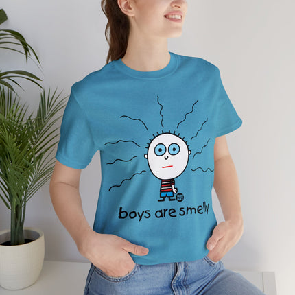 Boys Are Smelly Unisex Tee