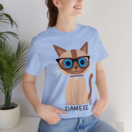 Bow Wow Meow Siamese Unisex Tee