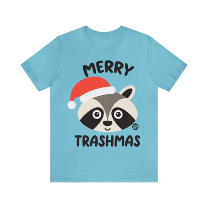 Merry Trashmas Racoon Xmas Unisex Tee