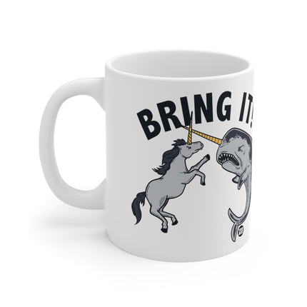 Bring it On Narwhal Ceramic Mug