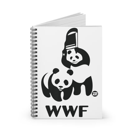 WWF Pandas Spiral Notebook - Ruled Line