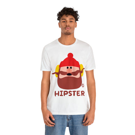 Hipster Lumberjack Unisex Tee