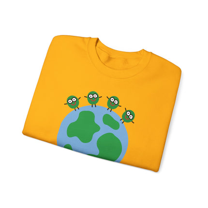 Peas on Earth Crewneck Sweatshirt