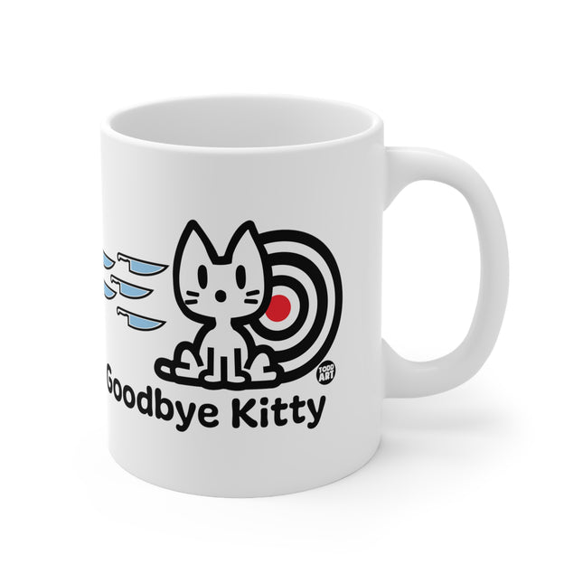 Goodbye Kitty Bullseye Ceramic Mug