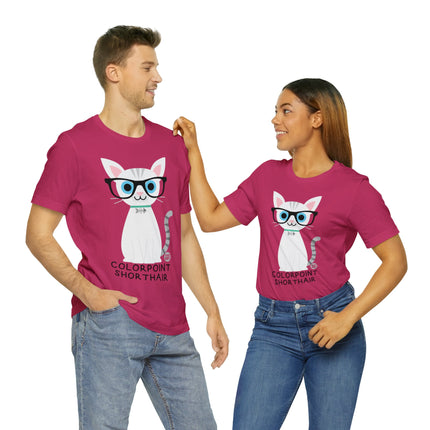 Bow Wow Meow Colorpoint Shorthair Unisex Tee