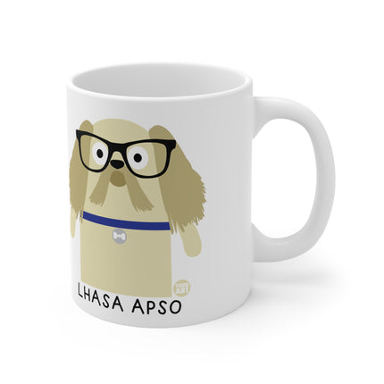 Bow Wow Meow Lhasa Apso Ceramic Mug