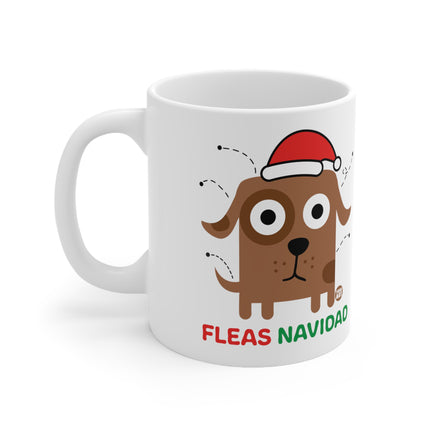 Fleas Navidad Dog Christmas Ceramic Mug