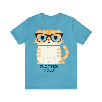 Bow Wow Meow Scottish Fold Unisex Tee