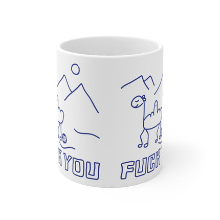 Fuck You Camel Ceramic Mug