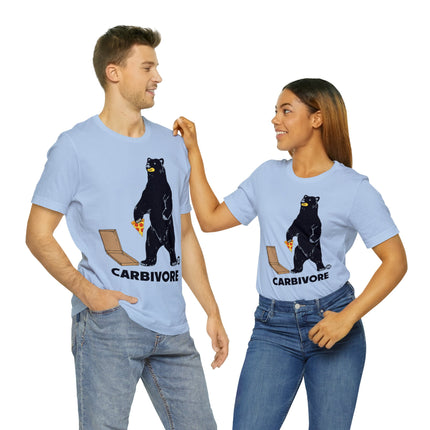 Carbivore Pizza Bear Unisex Tee