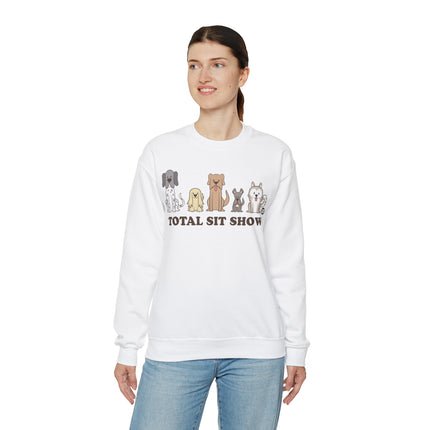 Total Sit Show Dogs Crewneck Sweatshirt