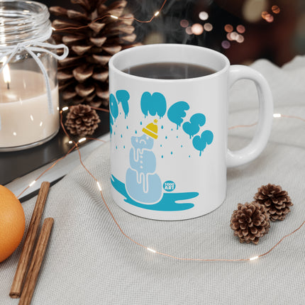 Hot Mess Snowman Christmas Ceramic Mug