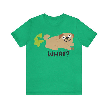 What Fart Dog Unisex Short Sleeve Tee