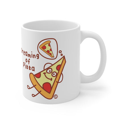 dreaming of pizza Ceramic Mug