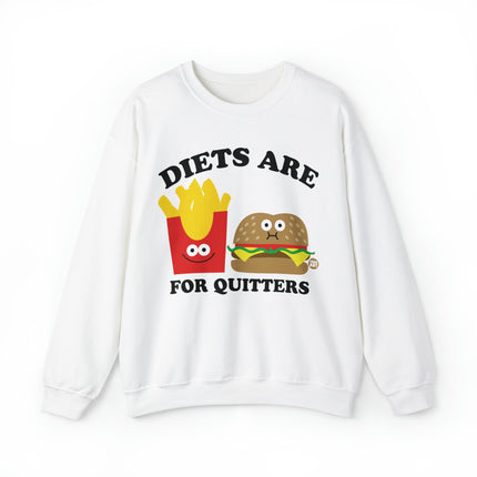 Diets Are For Quitters Crewneck Sweatshirt