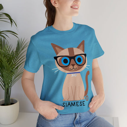 Bow Wow Meow Siamese Unisex Tee