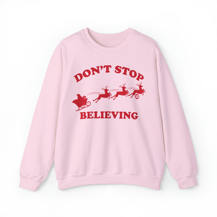 Don't Stop Believing Christmas Sweatshirt