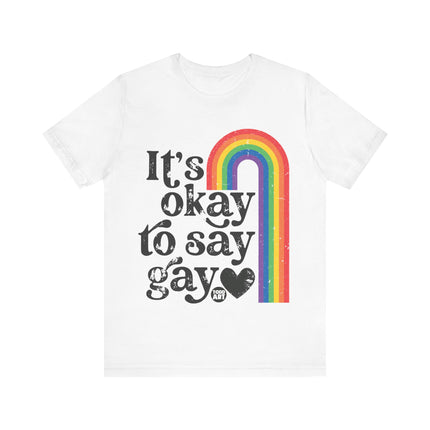 Okay Say Gay Tee