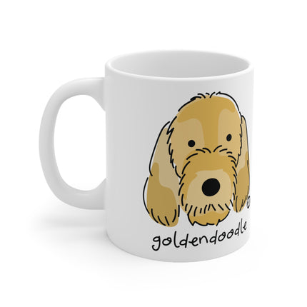 Dog Breeds Goldendoodle Ceramic Mug