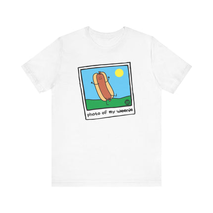 Funny "PHOTO OF MY WEENIE" Tee Shirt