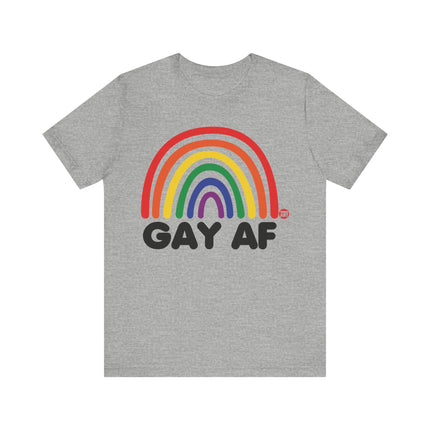 Gay AF Rainbow Tee