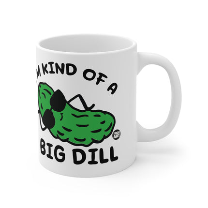 Kinda Big Dill Pickle Ceramic Mug