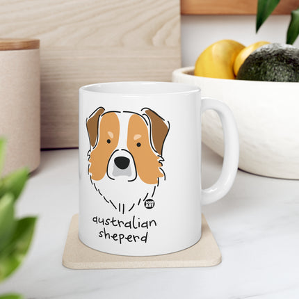 Dog Breeds Australian Shepard Ceramic Mug