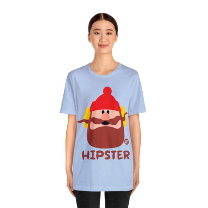 Hipster Lumberjack Unisex Tee