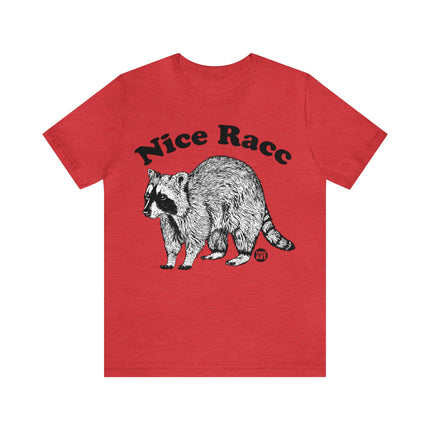 Nice Racc Raccoon Unisex Short Sleeve Tee