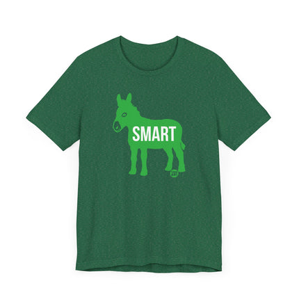 Funny "SMART" Ass Donkey Tee Shirt