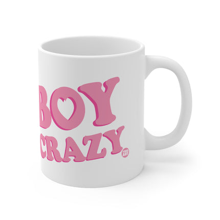 Boy Crazy Ceramic Mug