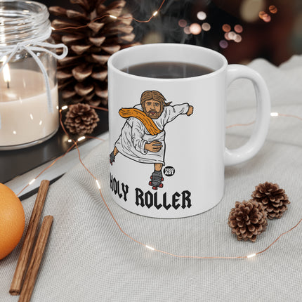 Holy Roller jesus Ceramic Mug