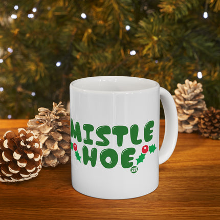 Mistle Hoe Christmas Ceramic Mug